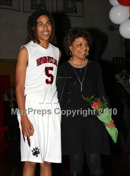 Thumbnail 1 in Harvard-Westlake Senior Night photogallery.