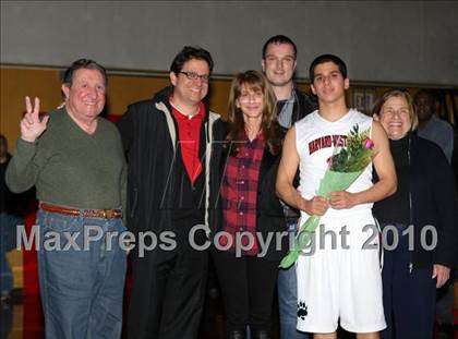 Thumbnail 2 in Harvard-Westlake Senior Night photogallery.