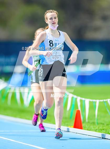 Thumbnail 2 in CHSAA Varsity Meet #2 (Girls) photogallery.