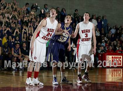 Thumbnail 1 in Boulder @ Regis Jesuit (5A Sweet 16) photogallery.