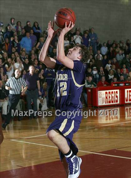 Thumbnail 3 in Boulder @ Regis Jesuit (5A Sweet 16) photogallery.