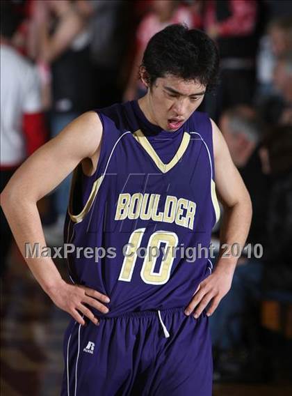 Thumbnail 2 in Boulder @ Regis Jesuit (5A Sweet 16) photogallery.