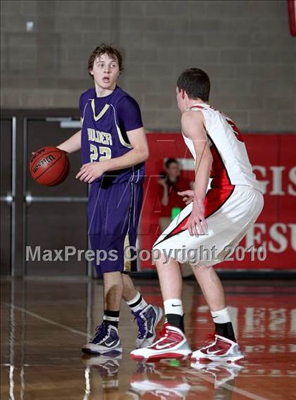 Thumbnail 1 in Boulder @ Regis Jesuit (5A Sweet 16) photogallery.