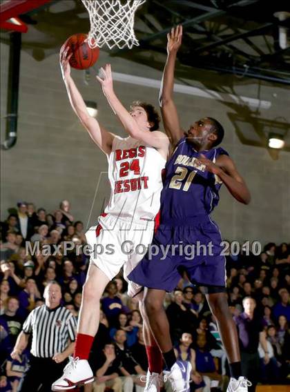 Thumbnail 1 in Boulder @ Regis Jesuit (5A Sweet 16) photogallery.