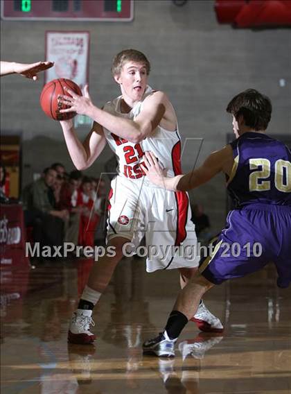Thumbnail 2 in Boulder @ Regis Jesuit (5A Sweet 16) photogallery.
