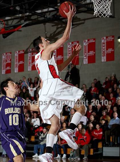 Thumbnail 1 in Boulder @ Regis Jesuit (5A Sweet 16) photogallery.