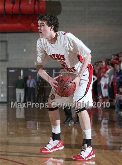 Thumbnail 2 in Boulder @ Regis Jesuit (5A Sweet 16) photogallery.