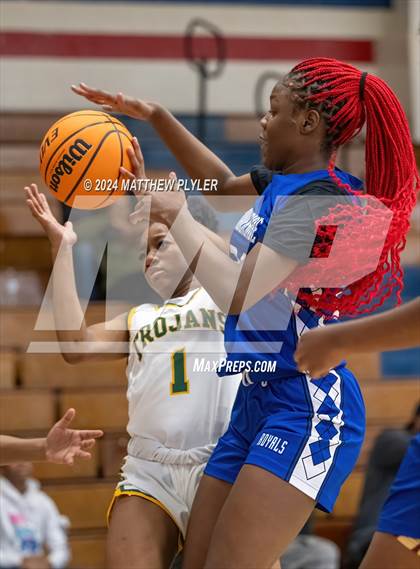 Thumbnail 1 in Riverside Christian Academy vs. Pine Forest (MLK Dream Jam 2023) photogallery.