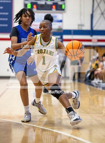 Thumbnail 2 in Riverside Christian Academy vs. Pine Forest (MLK Dream Jam 2023) photogallery.