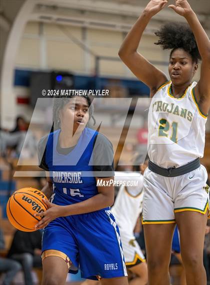 Thumbnail 3 in Riverside Christian Academy vs. Pine Forest (MLK Dream Jam 2023) photogallery.