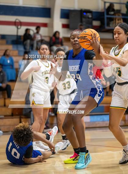 Thumbnail 3 in Riverside Christian Academy vs. Pine Forest (MLK Dream Jam 2023) photogallery.