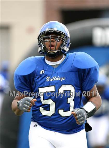 Thumbnail 2 in Aberdeen vs. Forest (MHSAA Class 3A Final) photogallery.