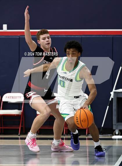 Thumbnail 3 in Combine Academy National vs. The Burlington School photogallery.