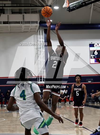 Thumbnail 2 in Combine Academy National vs. The Burlington School photogallery.