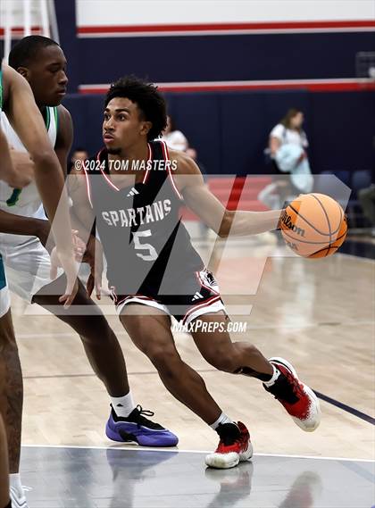 Thumbnail 3 in Combine Academy National vs. The Burlington School photogallery.