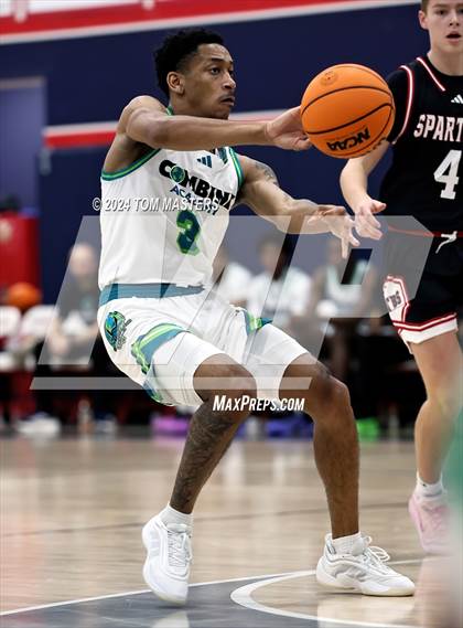 Thumbnail 2 in Combine Academy National vs. The Burlington School photogallery.