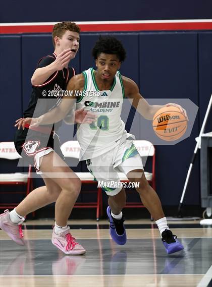 Thumbnail 2 in Combine Academy National vs. The Burlington School photogallery.