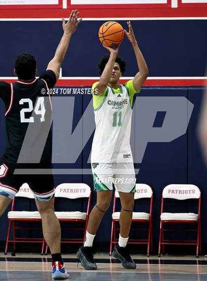 Thumbnail 3 in Combine Academy National vs. The Burlington School photogallery.