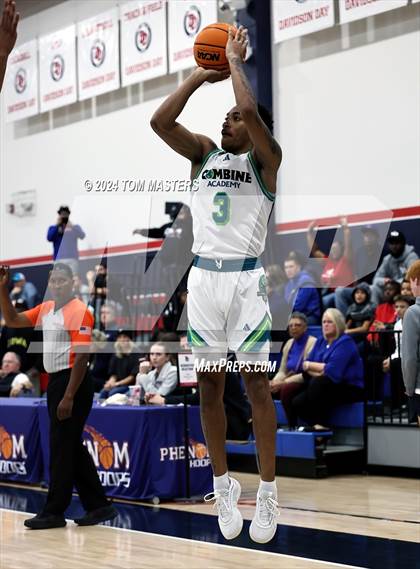 Thumbnail 3 in Combine Academy National vs. The Burlington School photogallery.