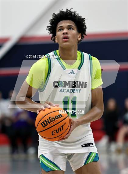 Thumbnail 3 in Combine Academy National vs. The Burlington School photogallery.
