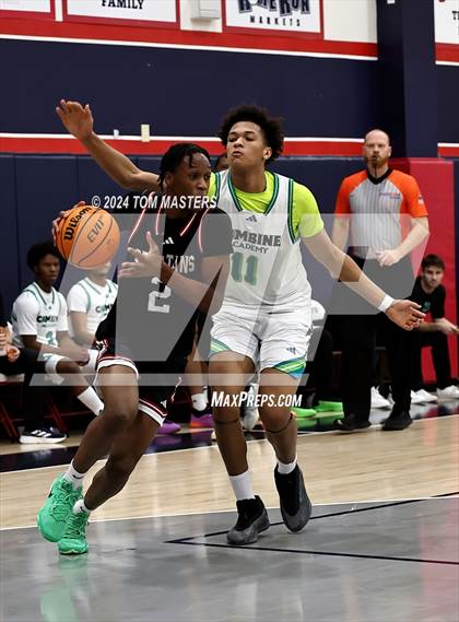 Thumbnail 2 in Combine Academy National vs. The Burlington School photogallery.