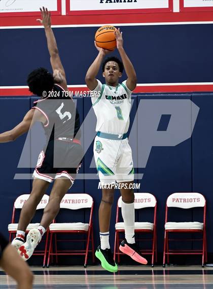 Thumbnail 1 in Combine Academy National vs. The Burlington School photogallery.