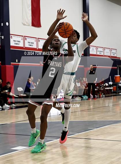 Thumbnail 3 in Combine Academy National vs. The Burlington School photogallery.