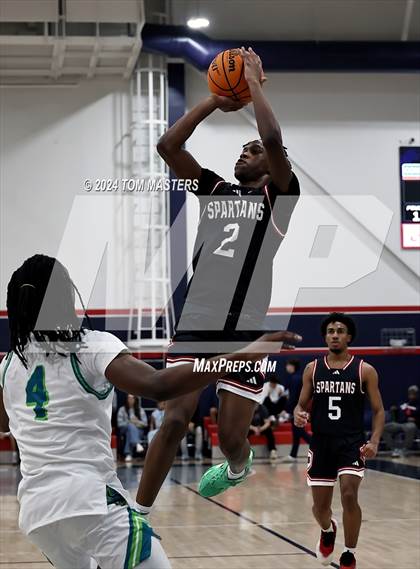 Thumbnail 1 in Combine Academy National vs. The Burlington School photogallery.