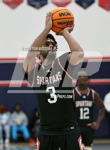 Thumbnail 3 in Combine Academy National vs. The Burlington School photogallery.