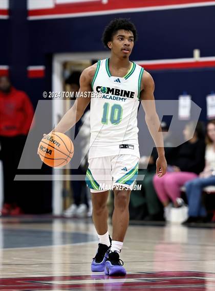 Thumbnail 2 in Combine Academy National vs. The Burlington School photogallery.
