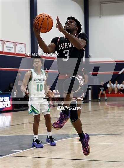 Thumbnail 3 in Combine Academy National vs. The Burlington School photogallery.