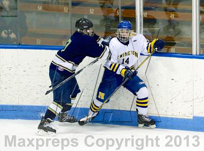 Thumbnail 2 in Newington/Berlin vs. Rockville/Bolton/Coventry/Lyman Memorial (CIAC Division III Final) photogallery.