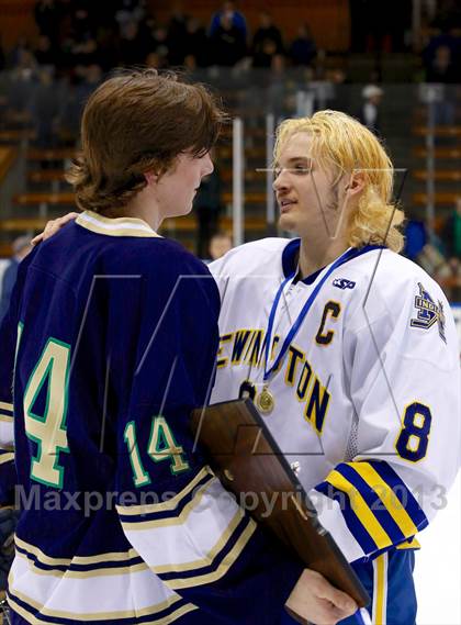 Thumbnail 1 in Newington/Berlin vs. Rockville/Bolton/Coventry/Lyman Memorial (CIAC Division III Final) photogallery.