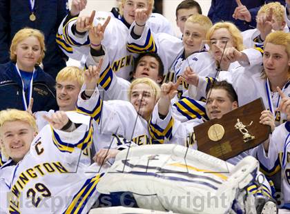 Thumbnail 3 in Newington/Berlin vs. Rockville/Bolton/Coventry/Lyman Memorial (CIAC Division III Final) photogallery.