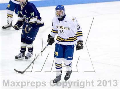Thumbnail 3 in Newington/Berlin vs. Rockville/Bolton/Coventry/Lyman Memorial (CIAC Division III Final) photogallery.