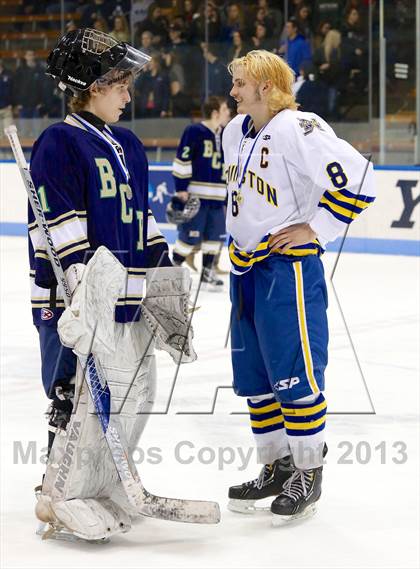 Thumbnail 3 in Newington/Berlin vs. Rockville/Bolton/Coventry/Lyman Memorial (CIAC Division III Final) photogallery.