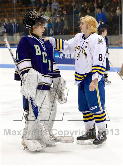 Thumbnail 2 in Newington/Berlin vs. Rockville/Bolton/Coventry/Lyman Memorial (CIAC Division III Final) photogallery.