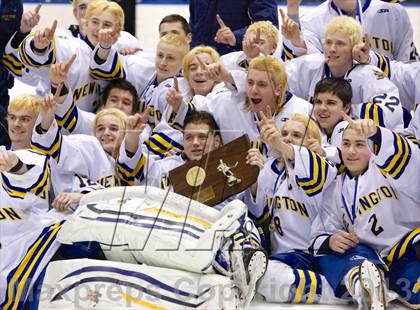 Thumbnail 1 in Newington/Berlin vs. Rockville/Bolton/Coventry/Lyman Memorial (CIAC Division III Final) photogallery.