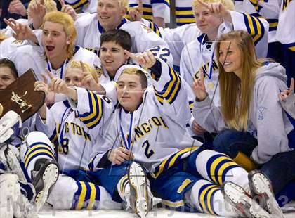 Thumbnail 3 in Newington/Berlin vs. Rockville/Bolton/Coventry/Lyman Memorial (CIAC Division III Final) photogallery.