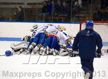Thumbnail 3 in Newington/Berlin vs. Rockville/Bolton/Coventry/Lyman Memorial (CIAC Division III Final) photogallery.