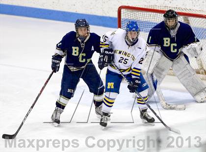 Thumbnail 2 in Newington/Berlin vs. Rockville/Bolton/Coventry/Lyman Memorial (CIAC Division III Final) photogallery.