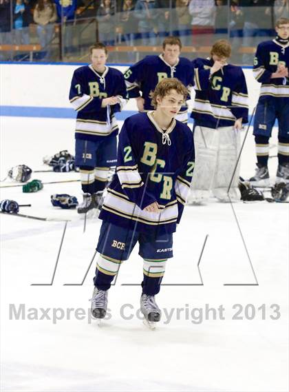 Thumbnail 3 in Newington/Berlin vs. Rockville/Bolton/Coventry/Lyman Memorial (CIAC Division III Final) photogallery.