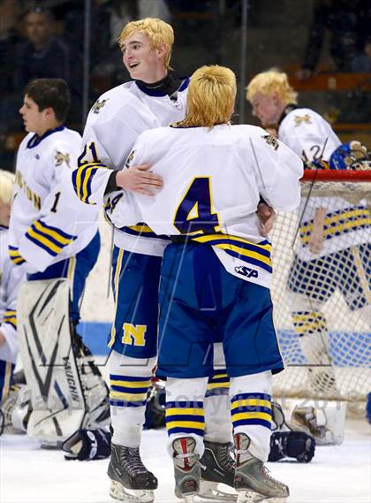 Thumbnail 2 in Newington/Berlin vs. Rockville/Bolton/Coventry/Lyman Memorial (CIAC Division III Final) photogallery.