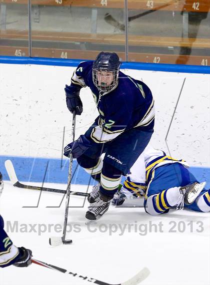 Thumbnail 3 in Newington/Berlin vs. Rockville/Bolton/Coventry/Lyman Memorial (CIAC Division III Final) photogallery.
