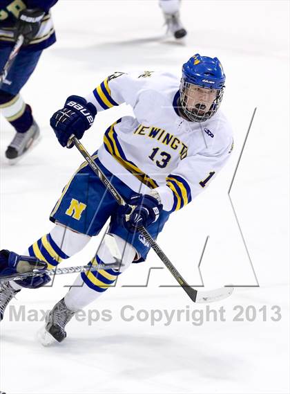 Thumbnail 3 in Newington/Berlin vs. Rockville/Bolton/Coventry/Lyman Memorial (CIAC Division III Final) photogallery.