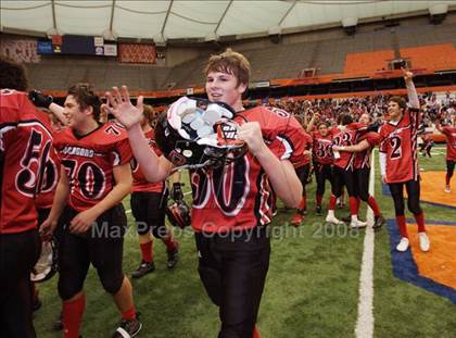 Thumbnail 2 in Moriah vs Maple Grove (NYSPHSAA Class D Final) photogallery.