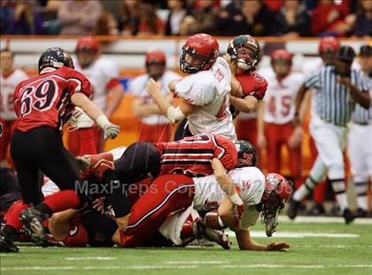 Thumbnail 2 in Moriah vs Maple Grove (NYSPHSAA Class D Final) photogallery.