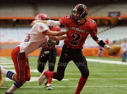 Thumbnail 3 in Moriah vs Maple Grove (NYSPHSAA Class D Final) photogallery.