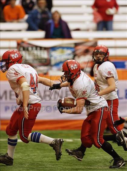 Thumbnail 3 in Moriah vs Maple Grove (NYSPHSAA Class D Final) photogallery.