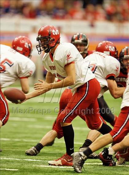 Thumbnail 1 in Moriah vs Maple Grove (NYSPHSAA Class D Final) photogallery.